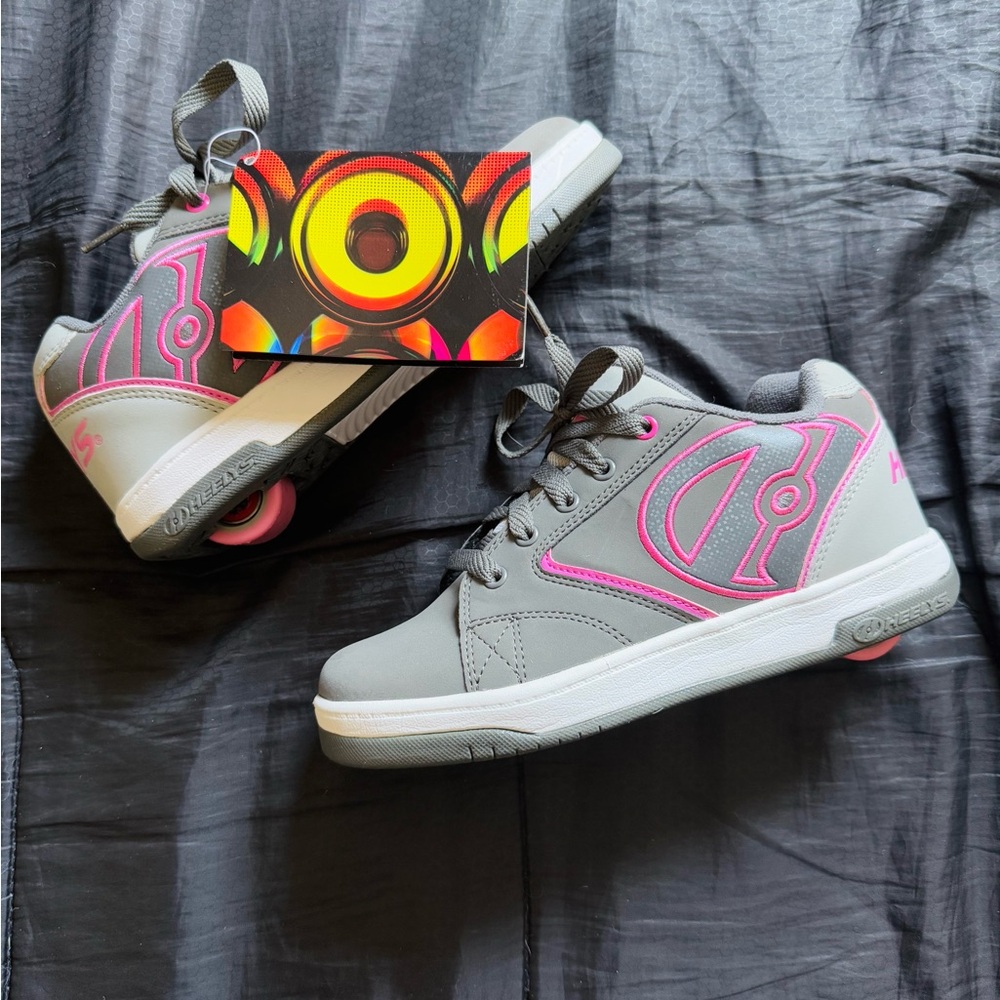 Heelys Gray And Pink